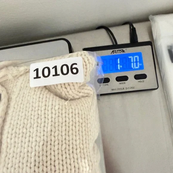 ZARA Cropped Polo Sweater Women Small Cream Relaxed Balloon Sleeve Casual Collar - Picture 15 of 15